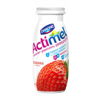 Кисломолочный продукт Actimel клубника Danone 100 гр - Магнит Кисломолочный продукт Actimel клубника Danone 100 гр - Магнит